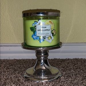 BBW 3 WICK CANDLE: Crisp Green Apple